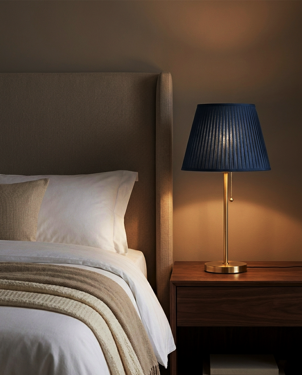 Midnight Brass Table Lamp