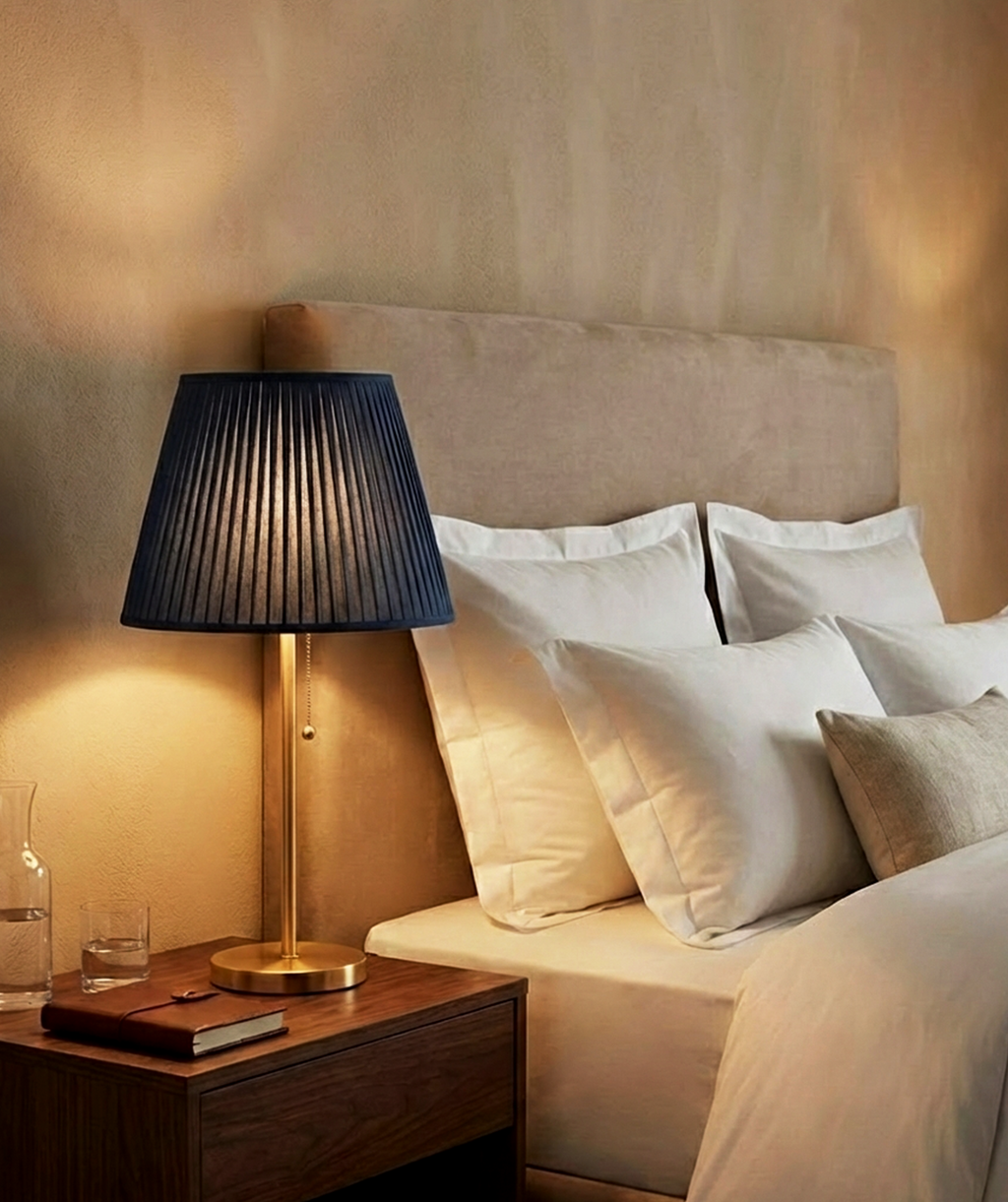 Midnight Brass Table Lamp