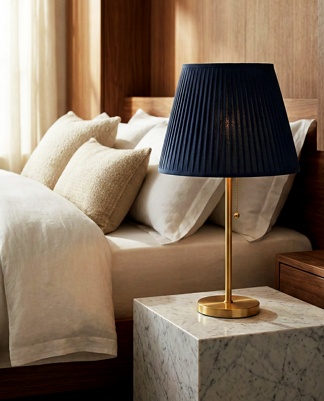 Midnight Brass Table Lamp