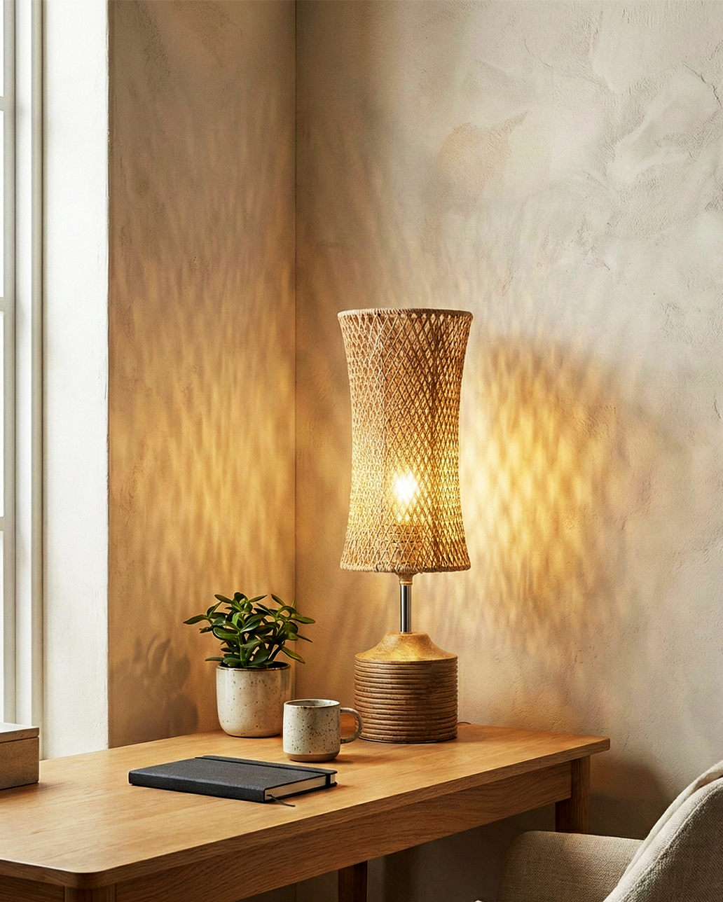Artisan Woven Ambient Lamp