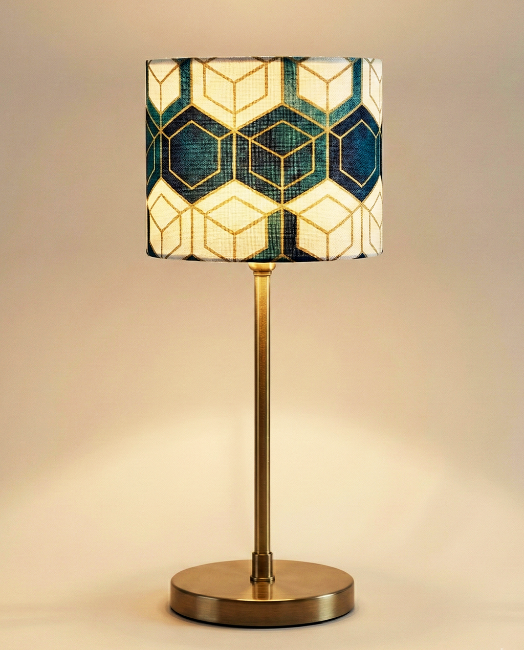 Geometric Pattern Table Lamp