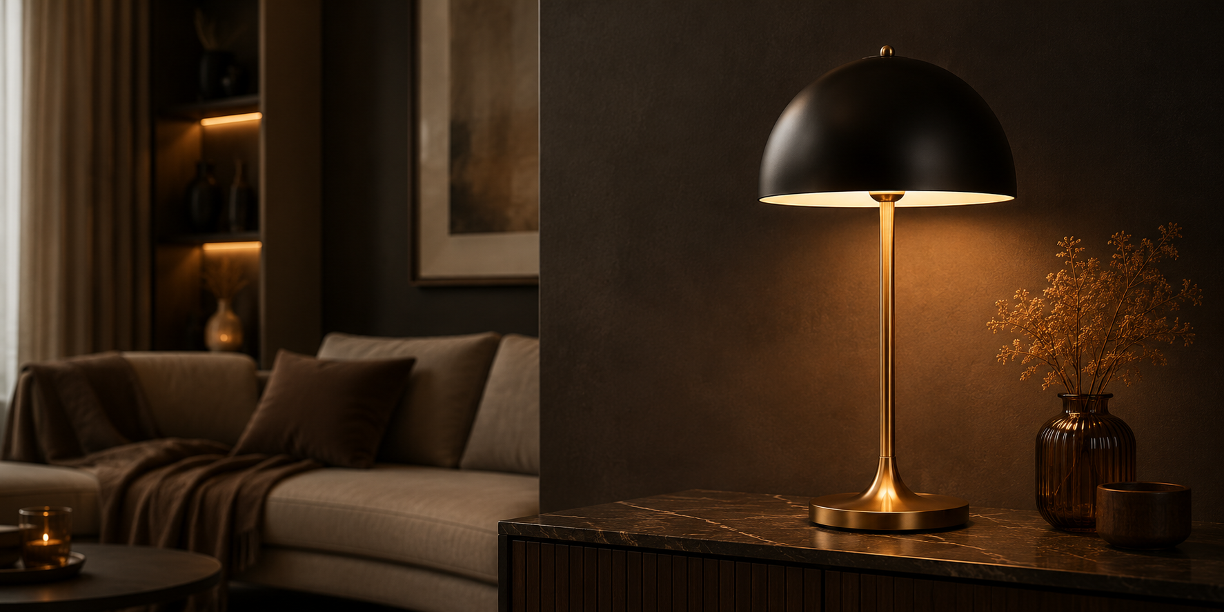 Lighting that makes a home feel complete.